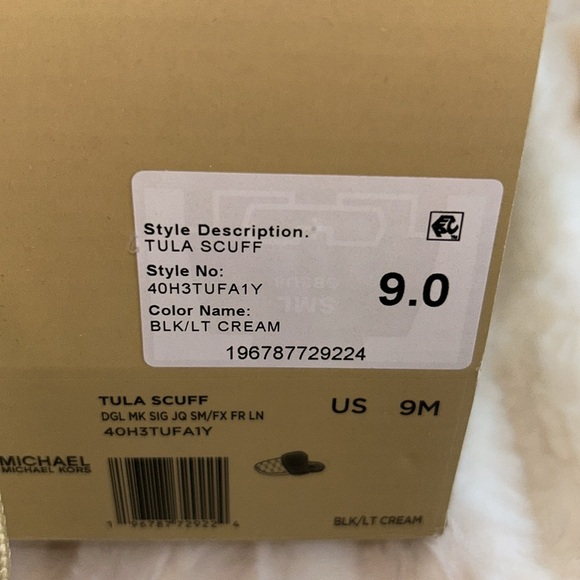 NIB Michael Kors Tula Scuff Slipper - Picture 2 of 4